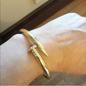 Gold plated zirconia Bracelet
